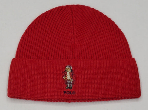 Nwt Polo Ralph Lauren Red Toggle Coat Teddy Bear Skully - Unique Style