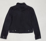 Polo Ralph Lauren Girls Black Beads Denim Jacket (7-16) - Unique Style