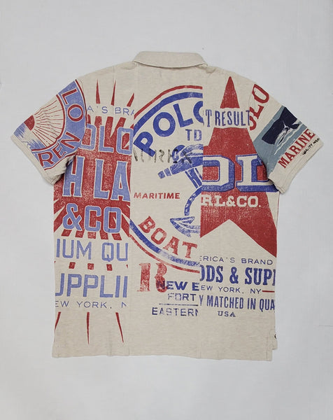 Nwt Polo Ralph Lauren Allover Print Polo - Unique Style