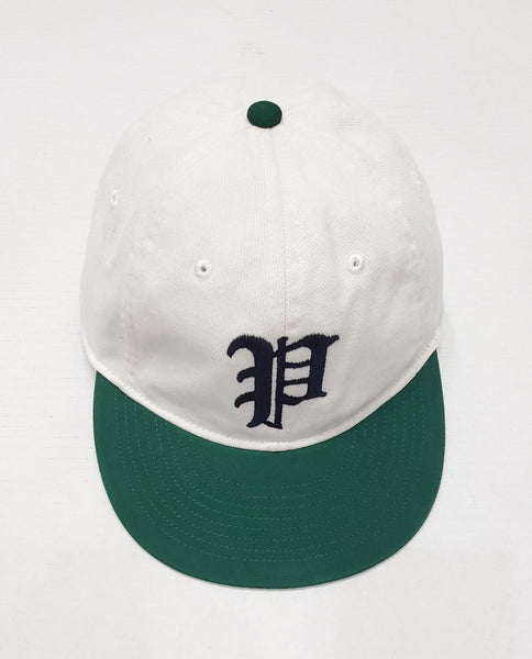 Nwt Polo Ralph Lauren "Vintage P" Green/White Adjustable Strap Back Hat - Unique Style
