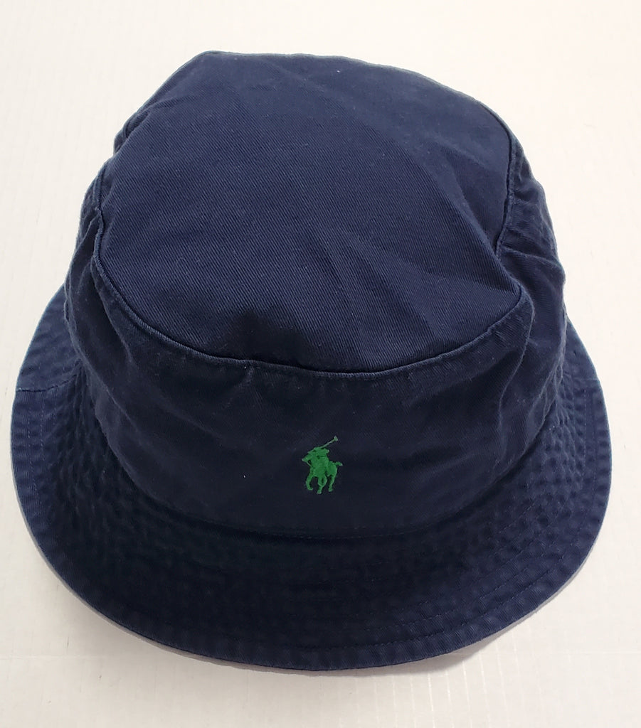 Nwt Polo Ralph Lauren Navy Small Pony Bucket Hat