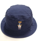Nwt Polo Ralph Lauren Navy Bear Bucket Hat - Unique Style