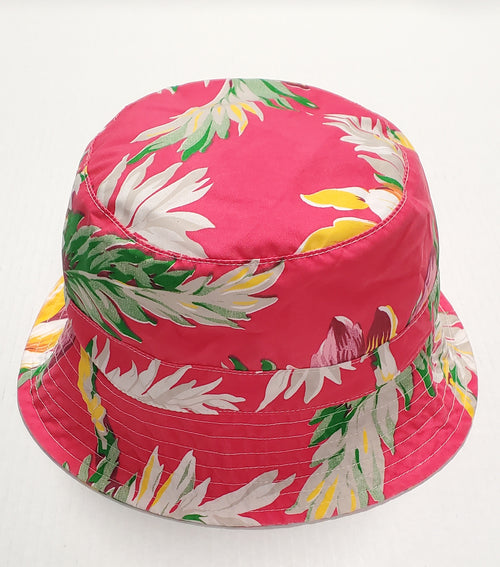 Nwt Polo Ralph Lauren Pink Tropical Bucket Hat - Unique Style