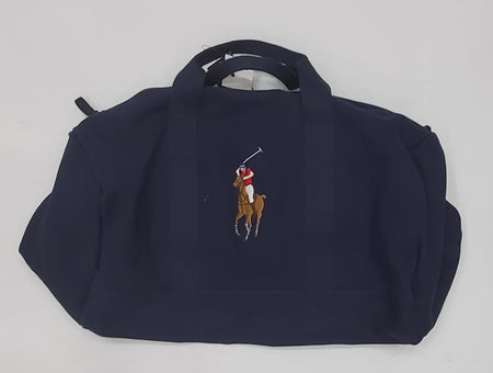 Nwt Polo Ralph Lauren Blk/Red Big Pony Light Weight Duffle Bag