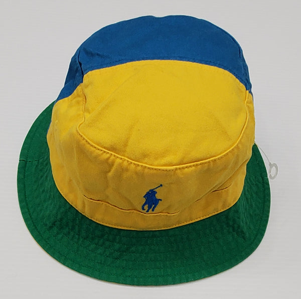 Nwt Polo Ralph Lauren Tricolor Bucket Hat - Unique Style