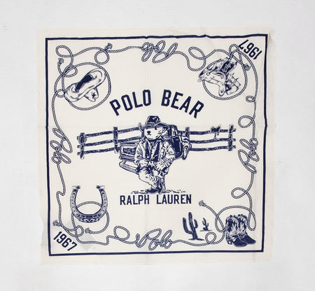 Nwt Polo Ralph Lauren Executive Bear Bandana