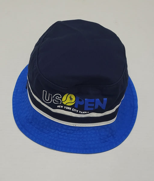 Nwt Polo Ralph Lauren Navy US Open NYC Tennis Bucket Hat - Unique Style