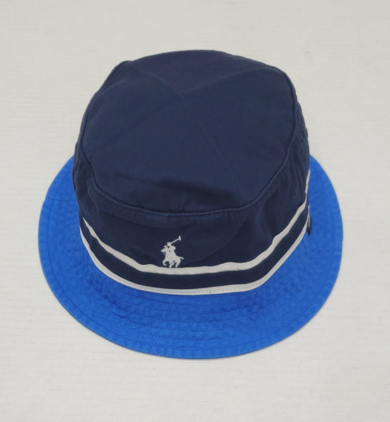 Nwt Polo Ralph Lauren Navy US Open NYC Tennis Bucket Hat - Unique Style