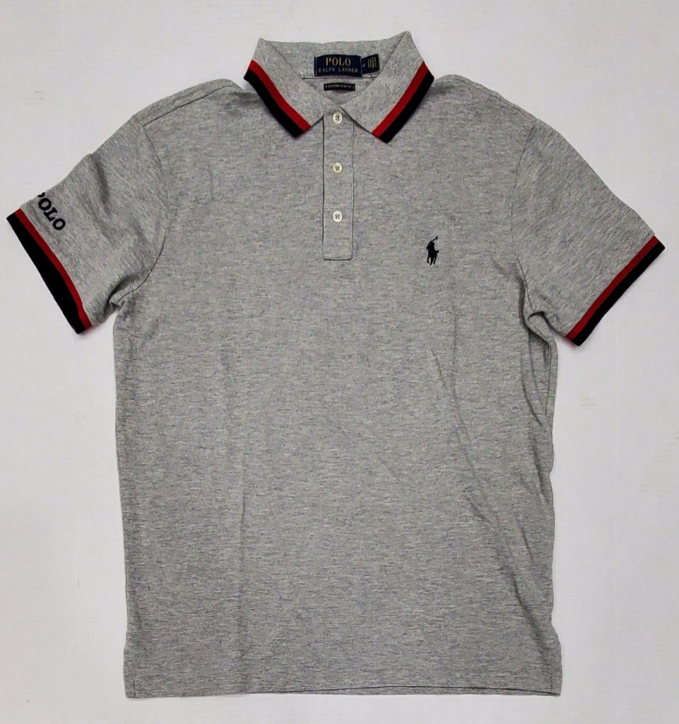 Nwt Polo Ralph Lauren Spell Out On Sleeve Custom Slim Fit Polo