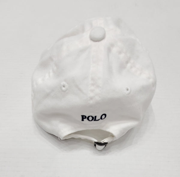 Polo Ralph Lauren White Kids Hat (2T -7) - Unique Style