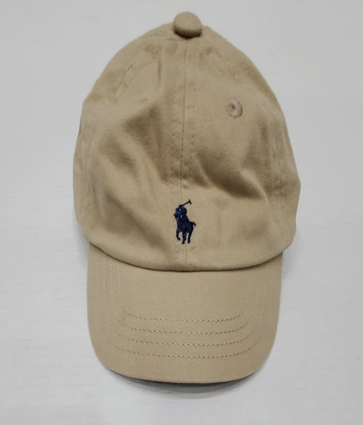 Polo Ralph Lauren Infant Khaki Kids Hat (12M-24M) - Unique Style