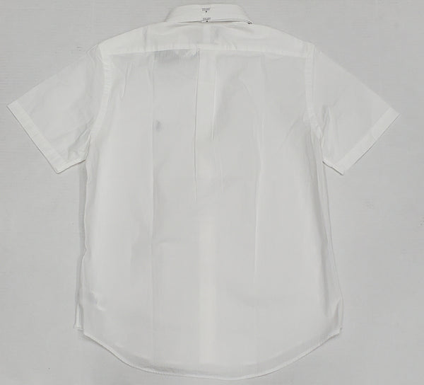 Nwt Polo Ralph Lauren White Cotton Small Pony Classic Fit Button Up - Unique Style