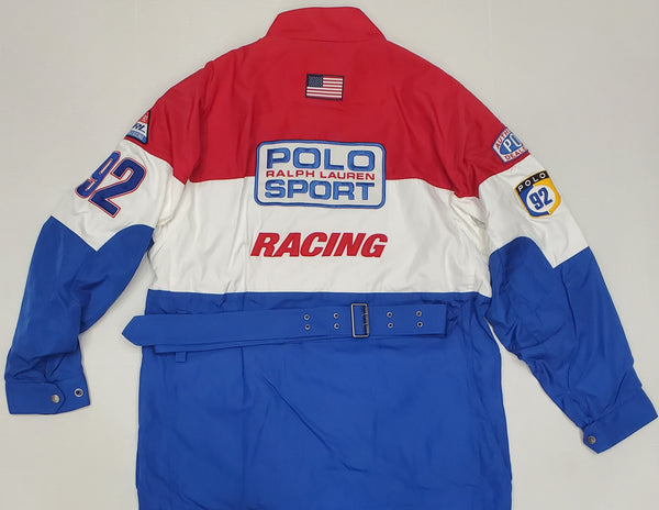 Nwt Polo Ralph Lauren Racing Jacket w/Patches - Unique Style