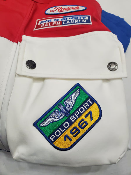 Nwt Polo Ralph Lauren Racing Jacket w/Patches - Unique Style