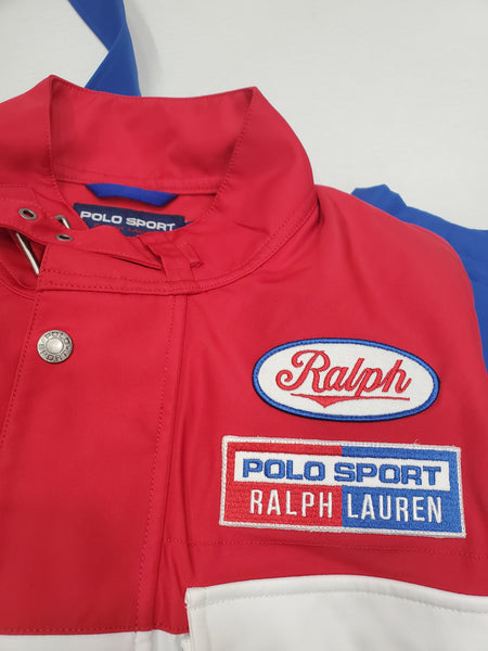 Nwt Polo Ralph Lauren Racing Jacket w/Patches - Unique Style