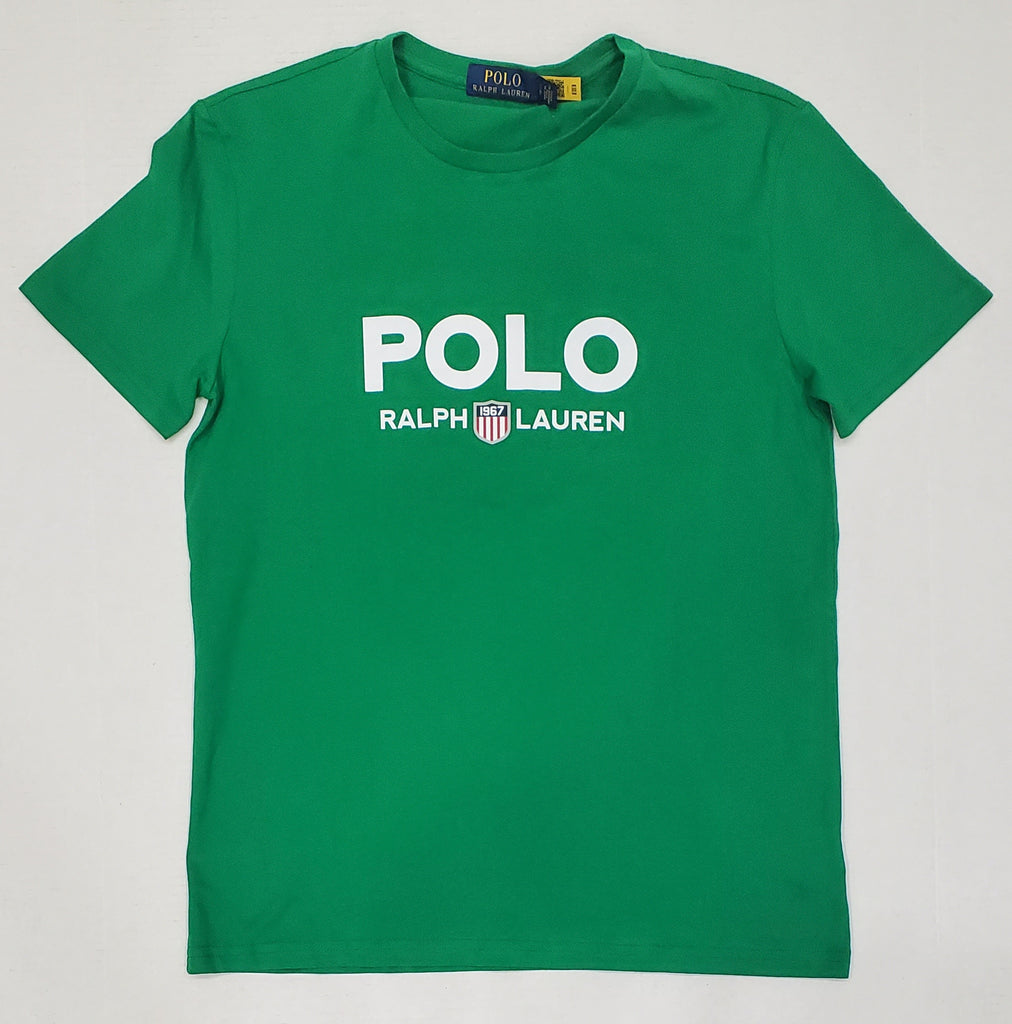 Nwt Polo Ralph Lauren Green K-Swiss 1967 Tee