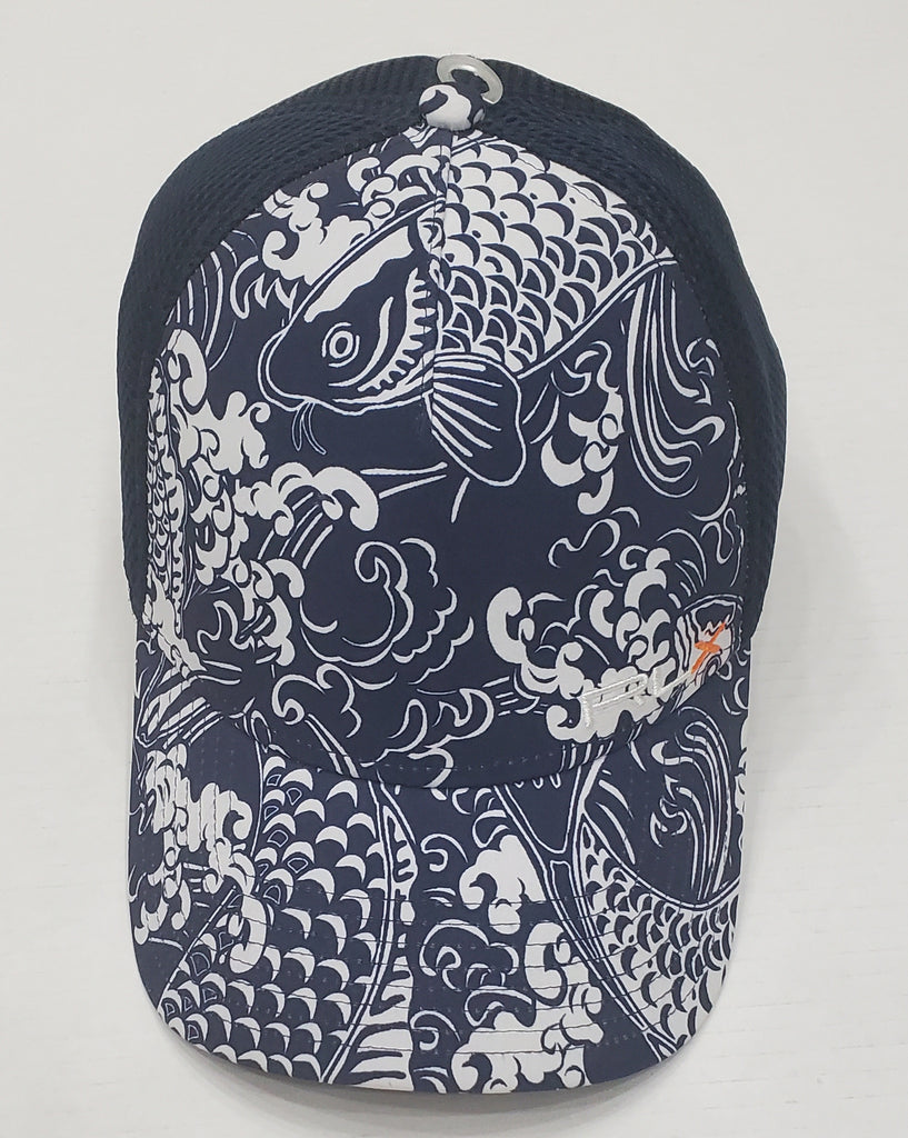 Nwt Polo Ralph Lauren RLX Navy Mesh Fitted Hat