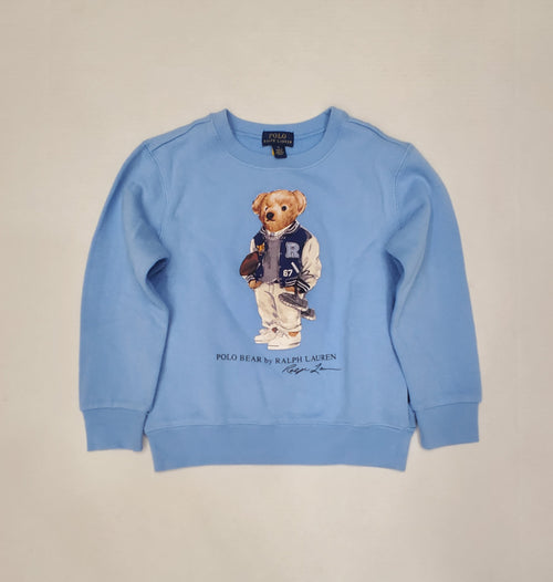 Nwt Polo Ralph Lauren Varsity Bear Boys Sweatshirt (2T-7T) - Unique Style