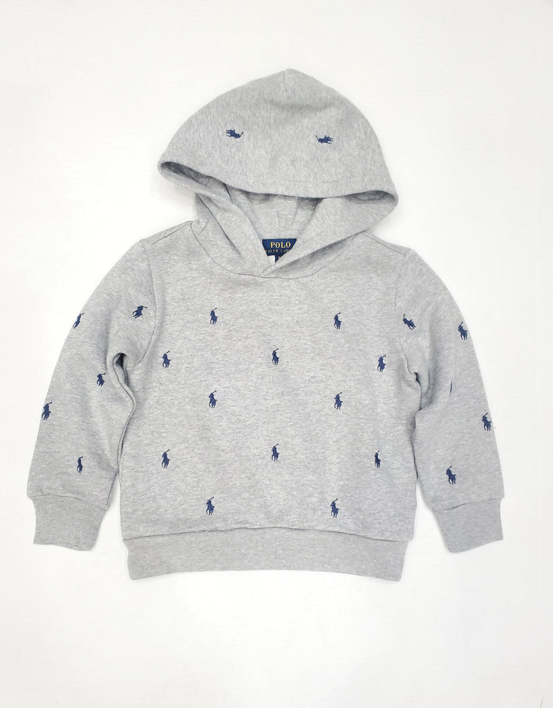 Nwt Polo Ralph Lauren Polo Small Pony Allover Hoody (8-20)