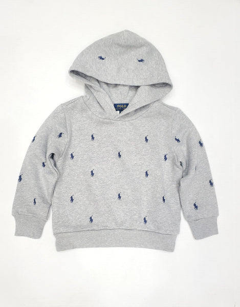 Nwt Polo Ralph Lauren Polo Small Pony Allover Hoody (2T-7T) - Unique Style