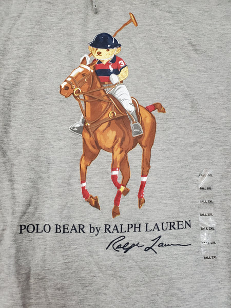 Big And Tall Grey Teddy Bear Hoodie Tee Online