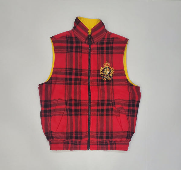 Reversible Crest Polo Sport Snow Beach Vest