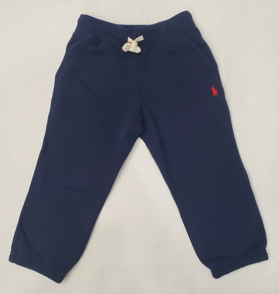 Kids Polo Ralph Lauren Navy Sweatpants (2T) TO (18-20)