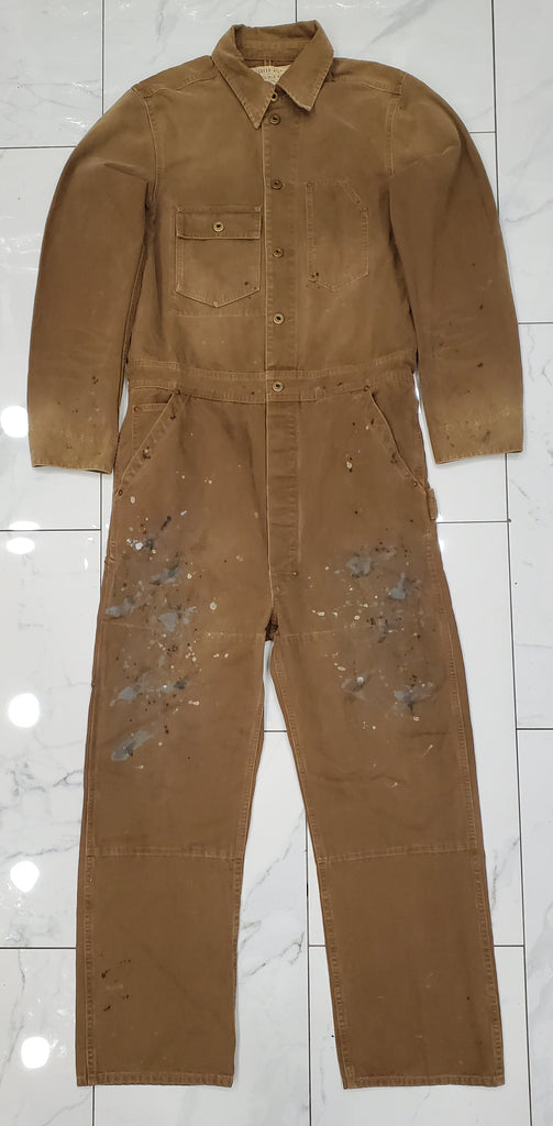 Nwt RRL Denim Paint Splatter Coverall
