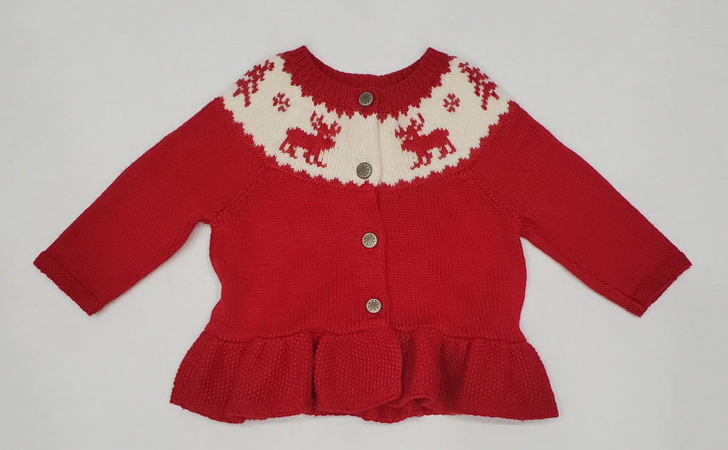 Nwt Kids Polo Ralph Lauren GIRLS Reindeer Dress (3 Months)