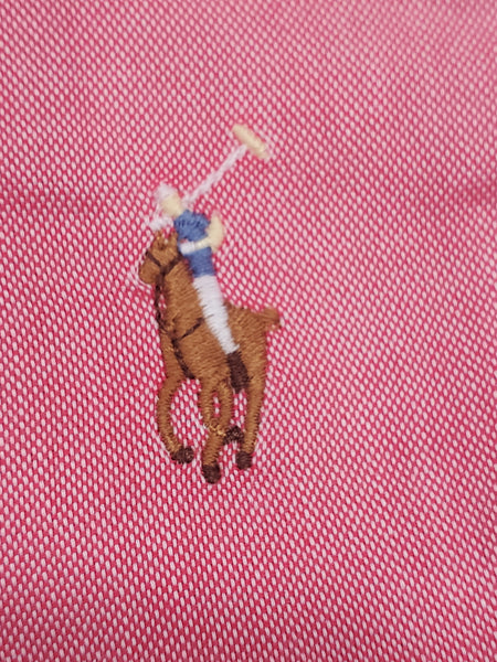 Nwt Polo Ralph Lauren Small Pony Faded Red Button Down - Unique Style