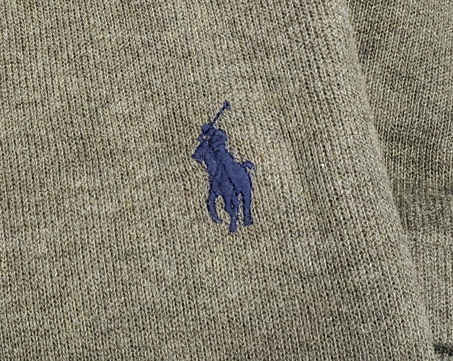 Nwt Polo Ralph Lauren Olive w/Navy Blue Horse Half-Zip Sweater - Unique Style