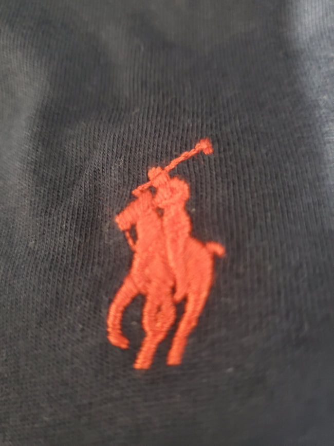 Nwt Polo Ralph Lauren Navy Small Pony V-Neck Tee - Unique Style
