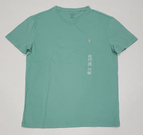 Nwt Polo Ralph Lauren "Dusted Ivy" Small Pony V- Neck Tee - Unique Style