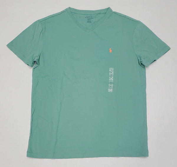 Nwt Polo Ralph Lauren "Dusted Ivy" Small Pony V- Neck Tee - Unique Style