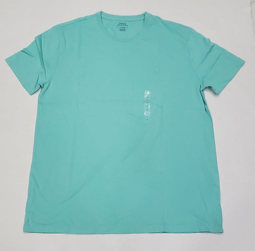 Nwt Polo Ralph Lauren "Green " w/Purple Small Pony Roundneck Tee - Unique Style