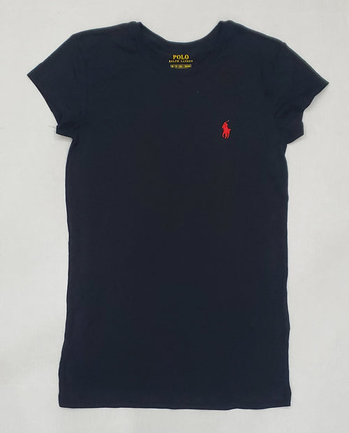 Nwt Womens Polo Ralph Lauren Small Pony Black T-Shirt - Unique Style