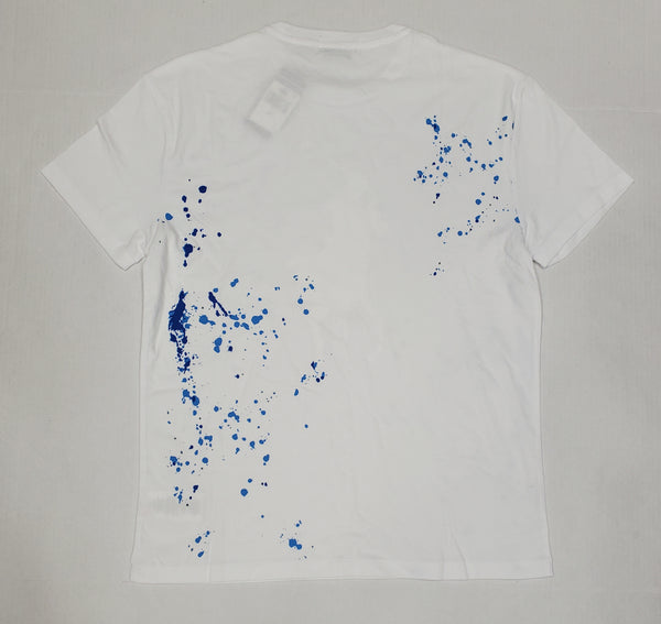 Nwt Polo Ralph Lauren Big Pony Paint Splatter Classic Fit Tee - Unique Style