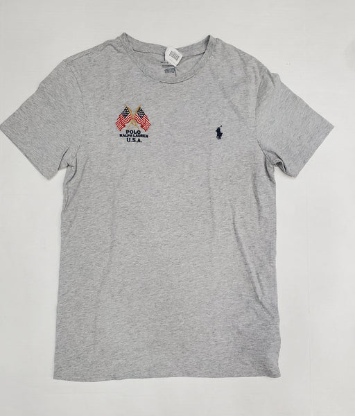 Ralph Lauren Womens Cross Flag T-Shirt - Unique Style