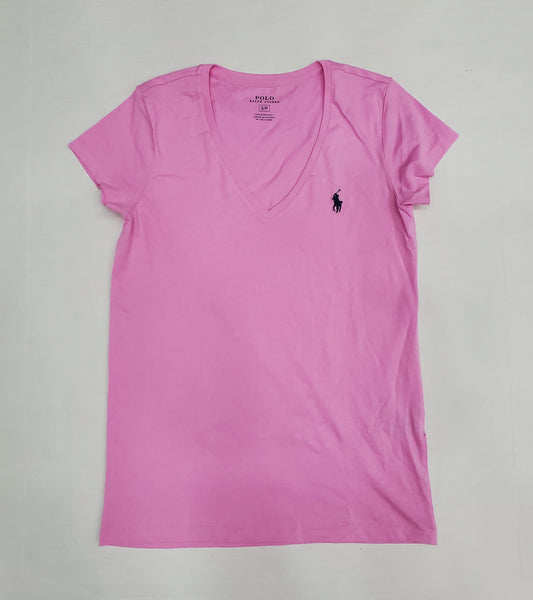 Nwt Womens Polo Ralph Lauren Small Pony Pale Rose T-Shirt - Unique Style