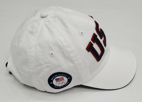 Nwt Polo Ralph Lauren Polo Olympic USA White Strapback Hat - Unique Style