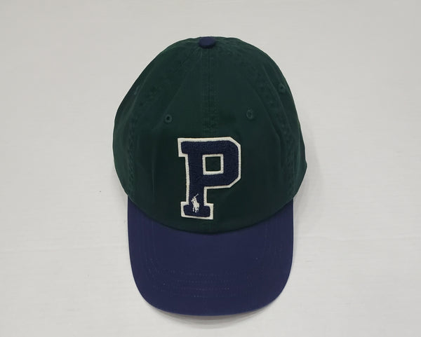 Nwt Polo Ralph Lauren Navy/Green 'P' Adjustable Hat - Unique Style