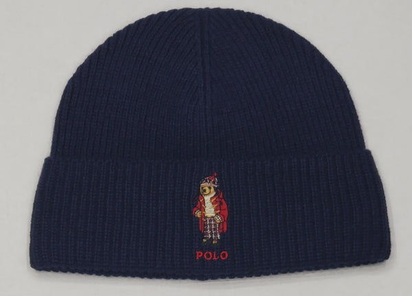 Nwt Polo Ralph Lauren Navy Toggle Coat Teddy Bear Skully - Unique Style