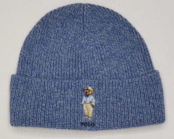 Nwt Polo Ralph Lauren LT Blue Suspenders Teddy Bear Skully - Unique Style