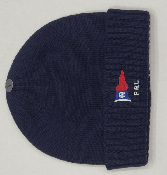 Nwt Polo Ralph Lauren Navy PRL Pennant Skully - Unique Style