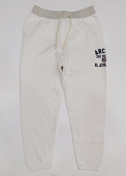 Nwt Polo Ralph Cream Artic Ski Relay RL. Athl . 1967 Fleece Joggers - Unique Style