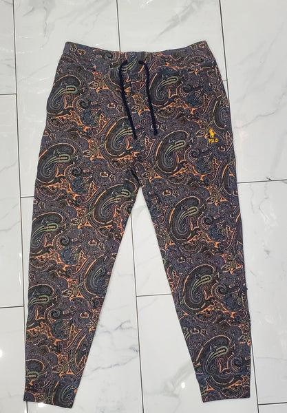Nwt Polo Ralph Lauren Paisley Joggers - Unique Style