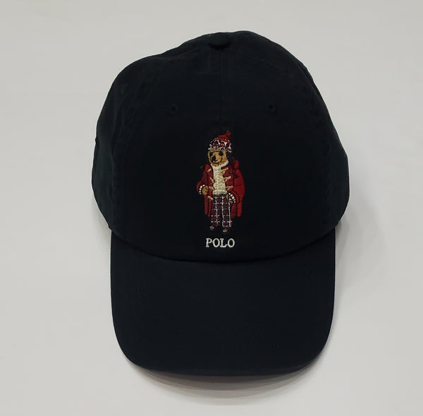 Nwt Polo Ralph Lauren Red Toggle Jacket Teddy Bear Adjustable Leather Strap Back Hat - Unique Style