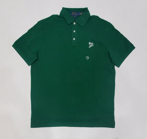 Nwt Polo Ralph Lauren Green P-Wing Foot Classic Fit Polo - Unique Style