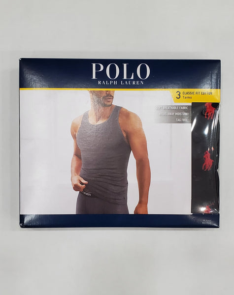 Polo Ralph Lauren Classic Fit 3 Pack Tanktop - Unique Style