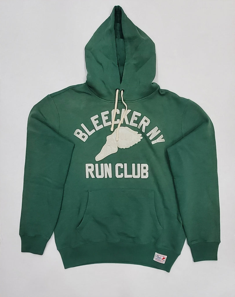 New Polo Ralph Lauren Green Bleecker NY Run Club Hoodie